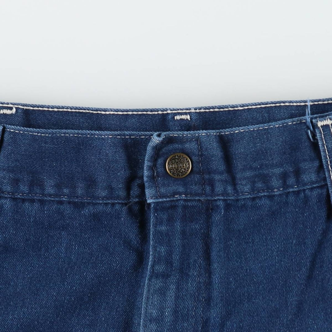 80s-90'S Sears ROEBUCKS WearTUFF Denim Painter Pants, Men's W36 (approx.), Vintage unclear blue type Vintage Second Hand