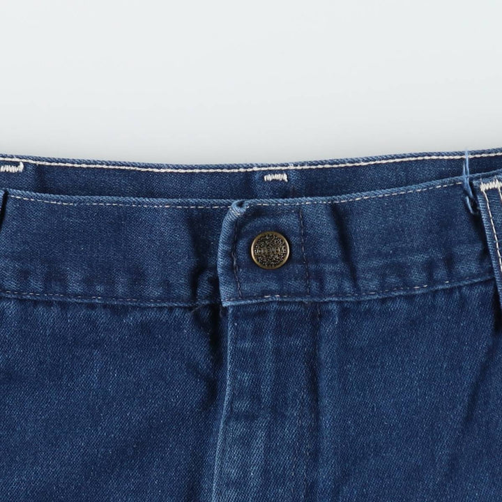 80s-90'S Sears ROEBUCKS WearTUFF Denim Painter Pants, Men's W36 (approx.), Vintage unclear blue type Vintage Second Hand