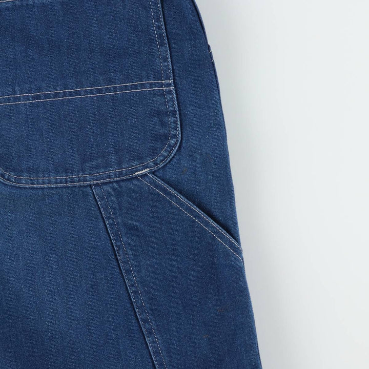 80s-90'S Sears ROEBUCKS WearTUFF Denim Painter Pants, Men's W36 (approx.), Vintage unclear blue type Vintage Second Hand