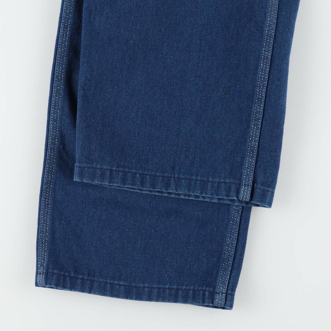 80s-90'S Sears ROEBUCKS WearTUFF Denim Painter Pants, Men's W36 (approx.), Vintage unclear blue type Vintage Second Hand
