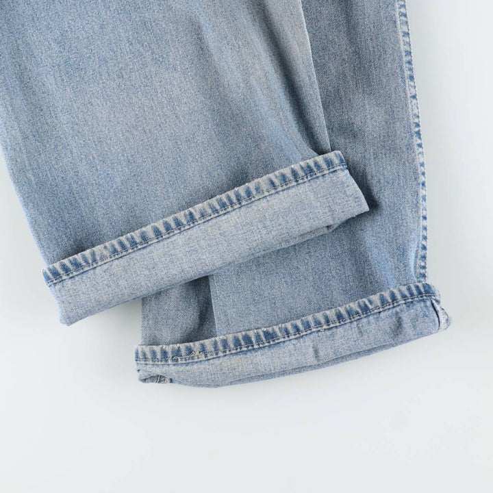 Lee DUNGAREES denim cargo pants, men's size W32 (approx.) unclear blue type Vintage Second Hand
