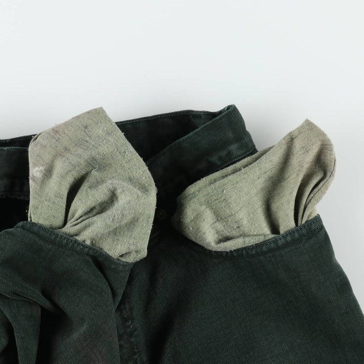 Calvin Klein black denim tapered jeans, made in the USA, men's size W33 (approx.). cotton black type Vintage Second Hand