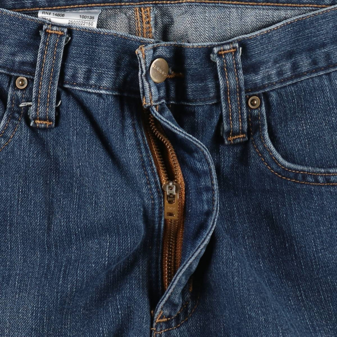 Carhartt Relaxed Fit Tapered Denim Pants for Men, W34 equivalent cotton blue type Vintage Second Hand