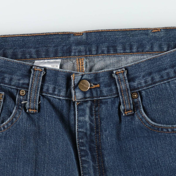 Carhartt Relaxed Fit Tapered Denim Pants for Men, W34 equivalent cotton blue type Vintage Second Hand