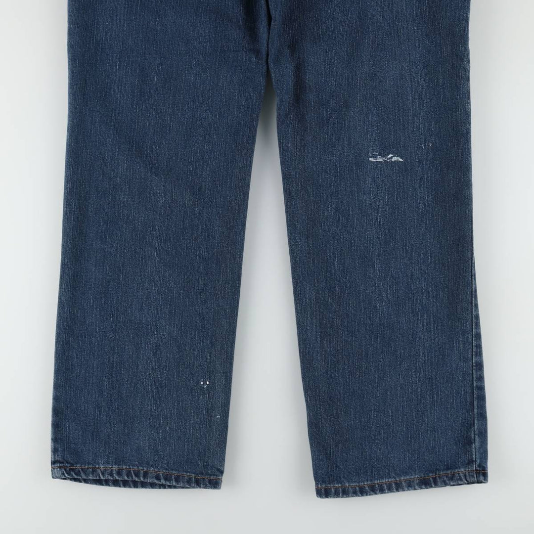 Carhartt Relaxed Fit Tapered Denim Pants for Men, W34 equivalent cotton blue type Vintage Second Hand