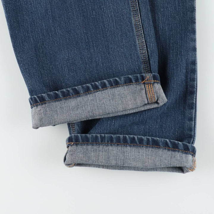 Carhartt Relaxed Fit Tapered Denim Pants for Men, W34 equivalent cotton blue type Vintage Second Hand