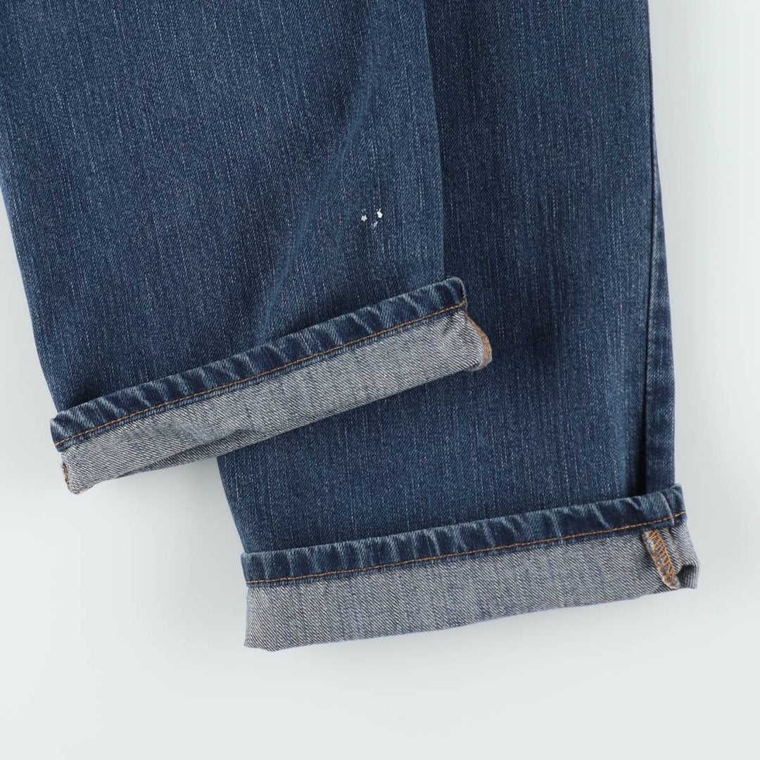 Carhartt Relaxed Fit Tapered Denim Pants for Men, W34 equivalent cotton blue type Vintage Second Hand