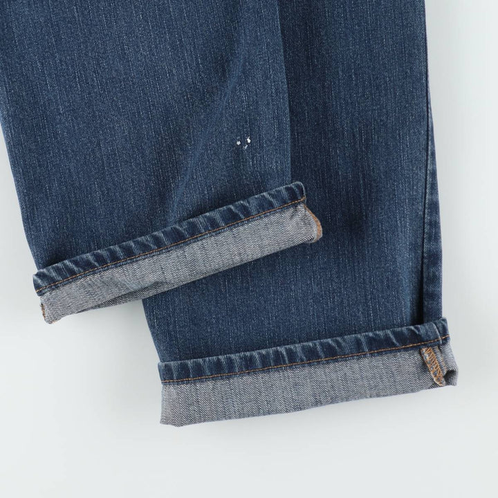 Carhartt Relaxed Fit Tapered Denim Pants for Men, W34 equivalent cotton blue type Vintage Second Hand
