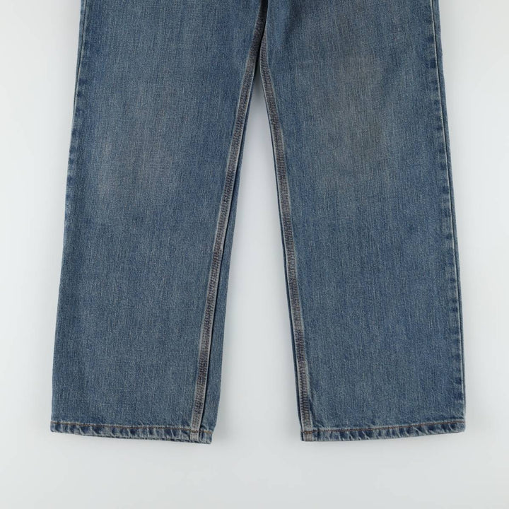 Carhartt Relaxed Straight Tapered Denim Pants, Men's Size W34 (approx.) cotton blue type Vintage Second Hand