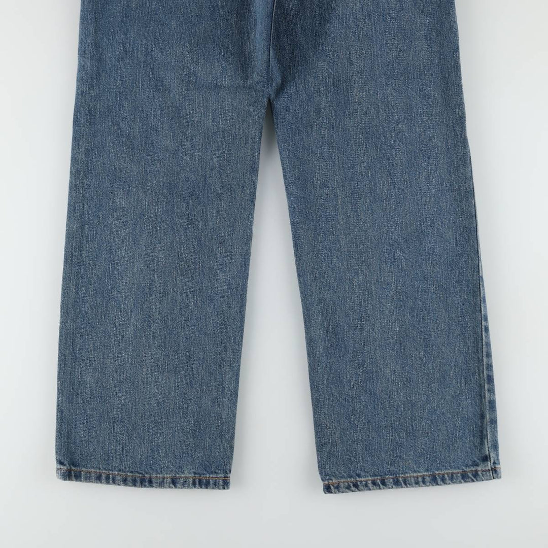 Carhartt Relaxed Straight Tapered Denim Pants, Men's Size W34 (approx.) cotton blue type Vintage Second Hand