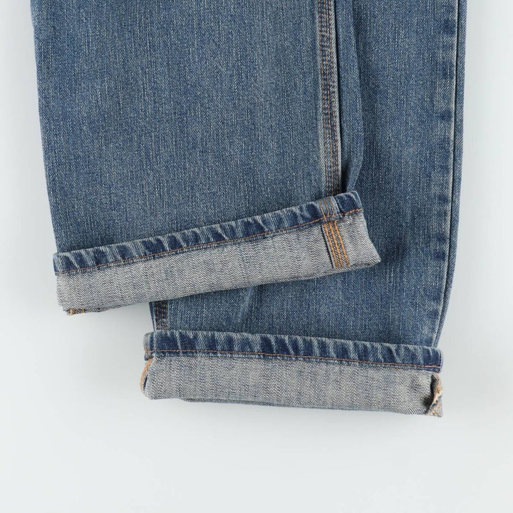 Carhartt Relaxed Straight Tapered Denim Pants, Men's Size W34 (approx.) cotton blue type Vintage Second Hand