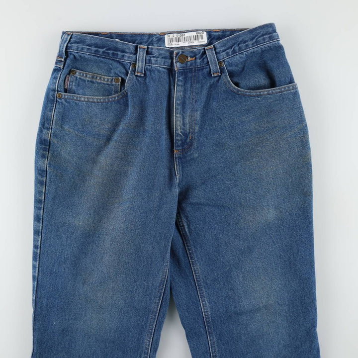 Carhartt Relaxed Fit Tapered Denim Pants for Men, W34 equivalent cotton blue type Vintage Second Hand