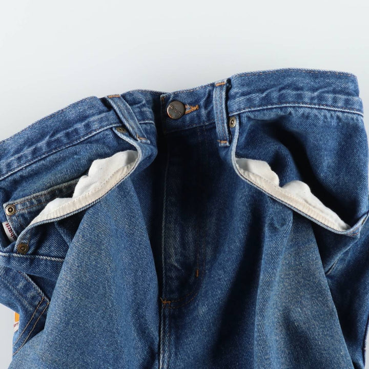 Carhartt Relaxed Fit Tapered Denim Pants for Men, W34 equivalent cotton blue type Vintage Second Hand