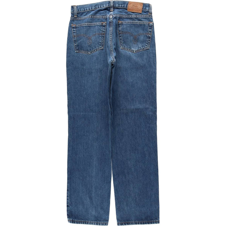 ~90'S Ralph Lauren Polo Ralph Lauren Tapered Denim Pants, Made in USA, Men's W32 (approx.), Vintage unclear blue type Vintage Second Hand