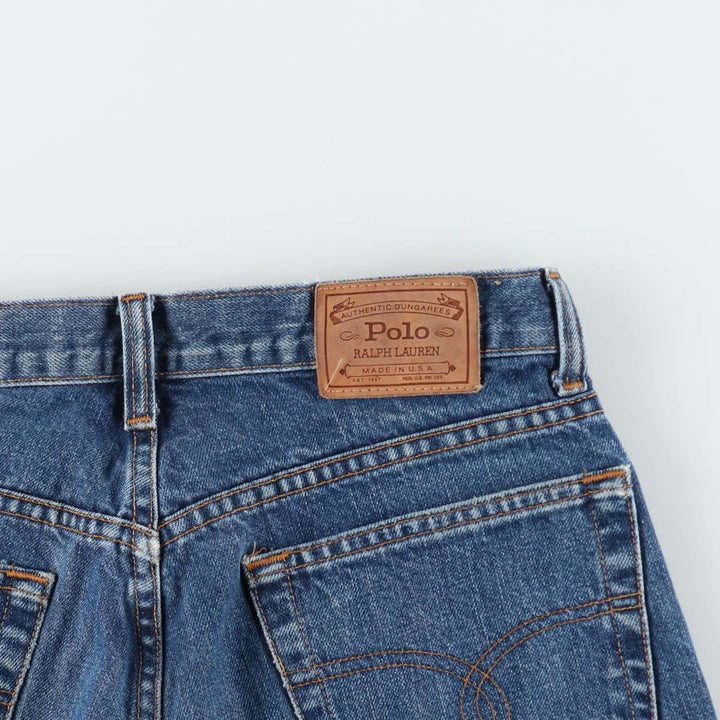 ~90'S Ralph Lauren Polo Ralph Lauren Tapered Denim Pants, Made in USA, Men's W32 (approx.), Vintage unclear blue type Vintage Second Hand