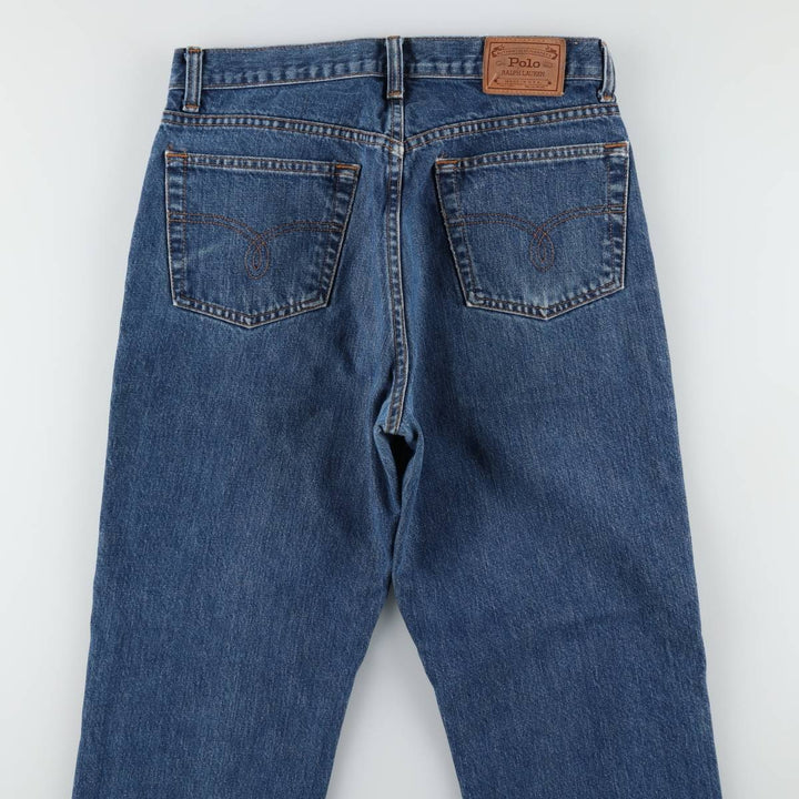 ~90'S Ralph Lauren Polo Ralph Lauren Tapered Denim Pants, Made in USA, Men's W32 (approx.), Vintage unclear blue type Vintage Second Hand
