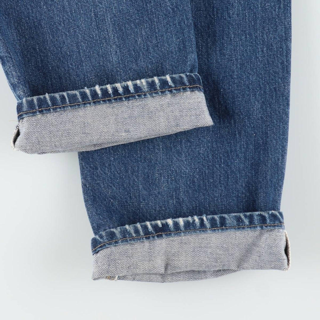 ~90'S Ralph Lauren Polo Ralph Lauren Tapered Denim Pants, Made in USA, Men's W32 (approx.), Vintage unclear blue type Vintage Second Hand