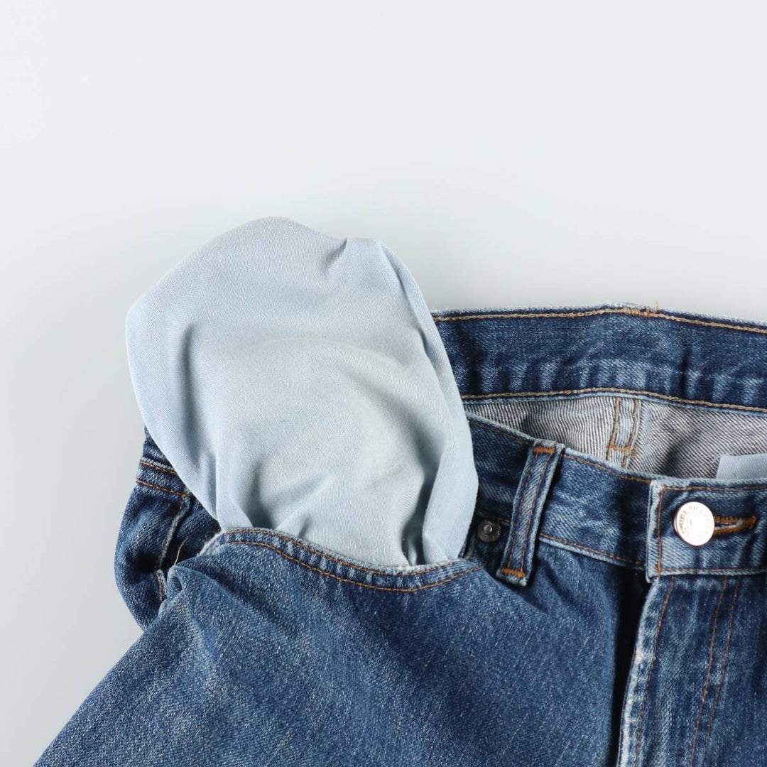 ~90'S Ralph Lauren Polo Ralph Lauren Tapered Denim Pants, Made in USA, Men's W32 (approx.), Vintage unclear blue type Vintage Second Hand