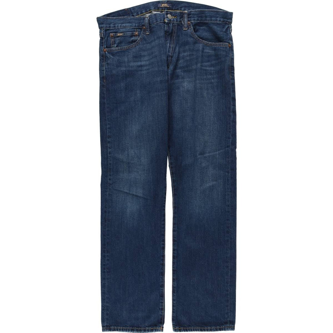 Ralph Lauren Polo Ralph Lauren Straight Denim Pants, Men's Size W36 (approx.) cotton blue type Vintage Second Hand