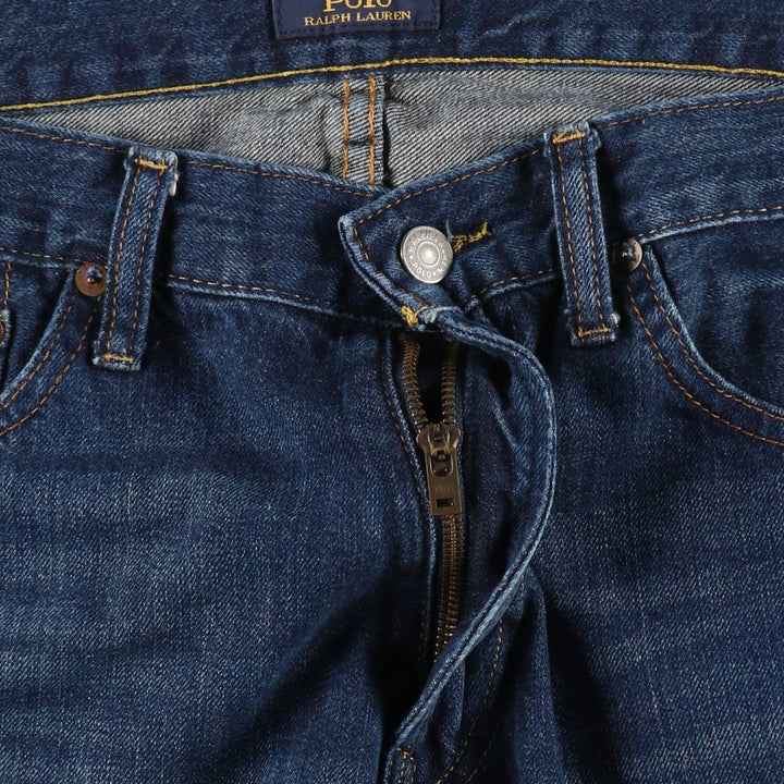 Ralph Lauren Polo Ralph Lauren Straight Denim Pants, Men's Size W36 (approx.) cotton blue type Vintage Second Hand