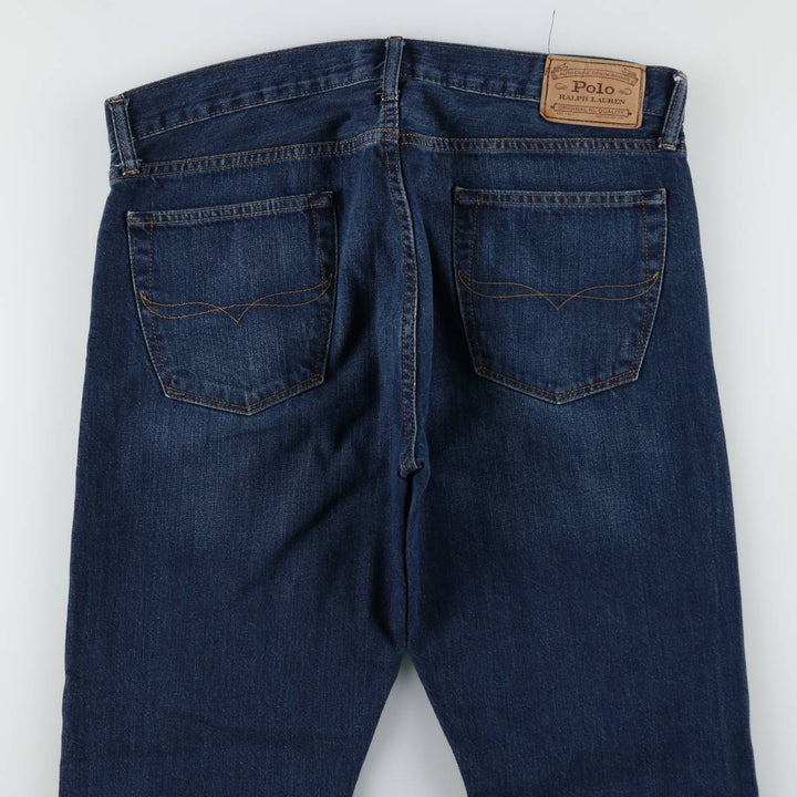Ralph Lauren Polo Ralph Lauren Straight Denim Pants, Men's Size W36 (approx.) cotton blue type Vintage Second Hand