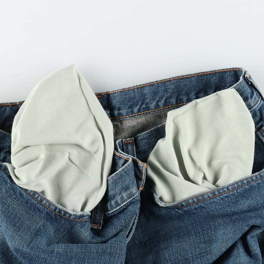 Ralph Lauren Polo Ralph Lauren Straight Denim Pants, Men's W35 (approx.) cotton blue type Vintage Second Hand
