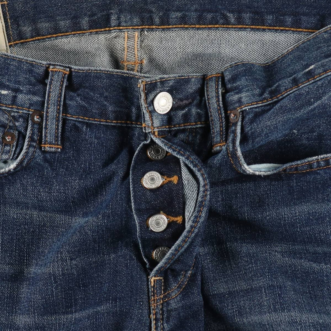 Ralph Lauren Polo Ralph Lauren Straight Denim Pants, Men's Size W33 (approx.) cotton blue type Vintage Second Hand