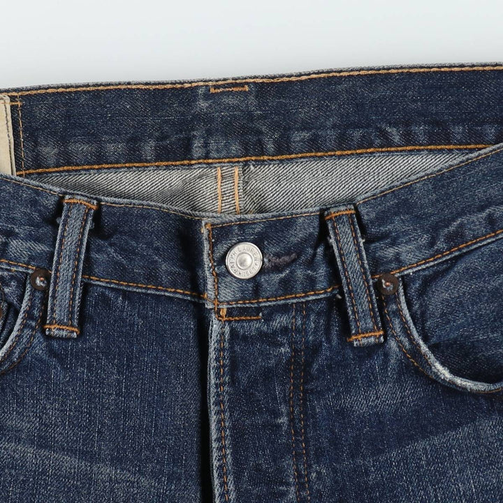 Ralph Lauren Polo Ralph Lauren Straight Denim Pants, Men's Size W33 (approx.) cotton blue type Vintage Second Hand