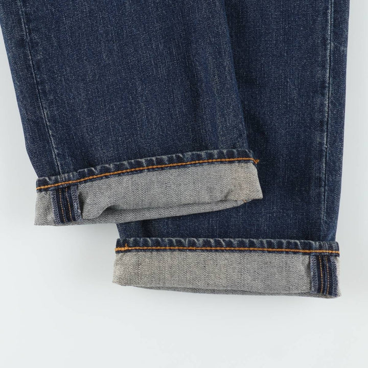 Ralph Lauren Polo Ralph Lauren Straight Denim Pants, Men's Size W33 (approx.) cotton blue type Vintage Second Hand