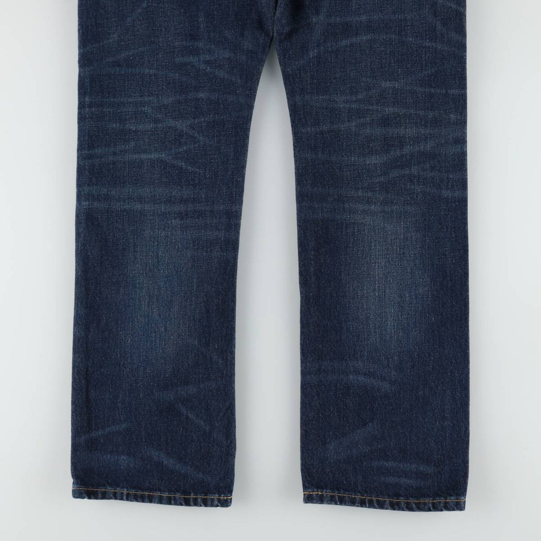 Ralph Lauren Polo Ralph Lauren Straight Denim Pants, Men's Size W32 (approx.) cotton Navy blue Vintage Second Hand