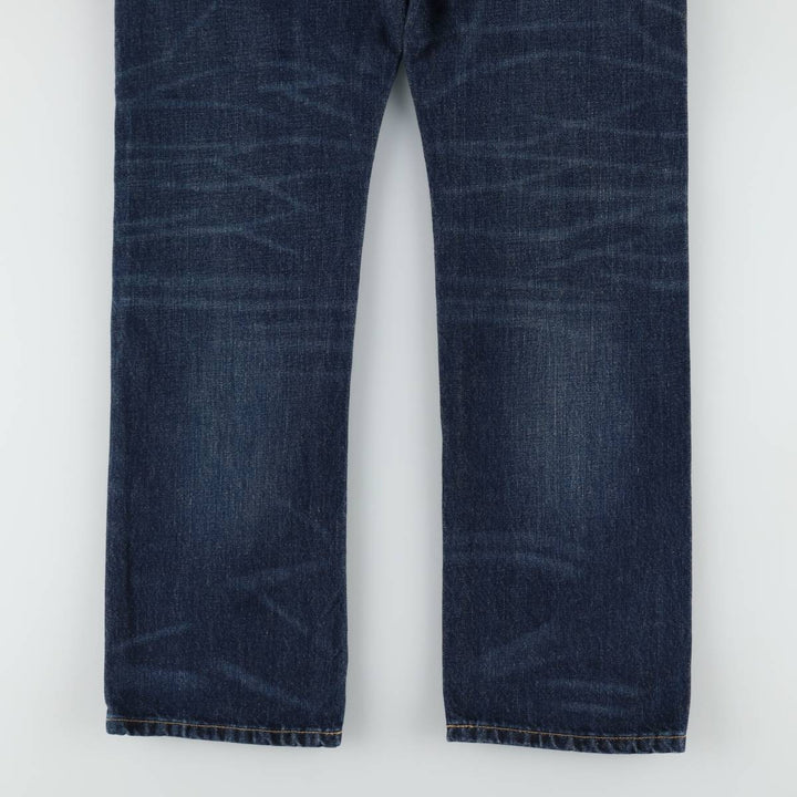 Ralph Lauren Polo Ralph Lauren Straight Denim Pants, Men's Size W32 (approx.) cotton Navy blue Vintage Second Hand
