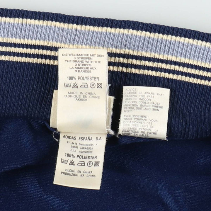 90s~00'S Adidas Jersey Track Jacket Men's XL Vintage polyester navy blue type Vintage Second Hand