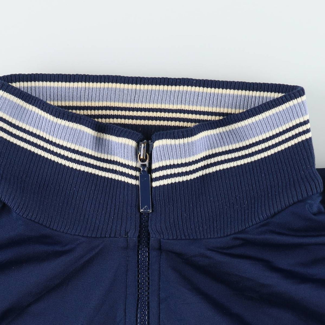 90s~00'S Adidas Jersey Track Jacket Men's XL Vintage polyester navy blue type Vintage Second Hand