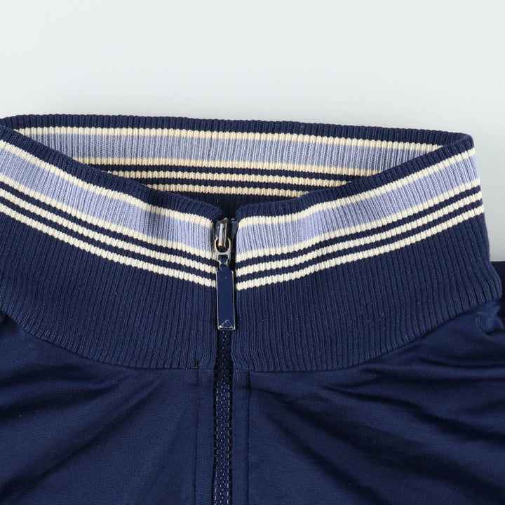 90s~00'S Adidas Jersey Track Jacket Men's XL Vintage polyester navy blue type Vintage Second Hand