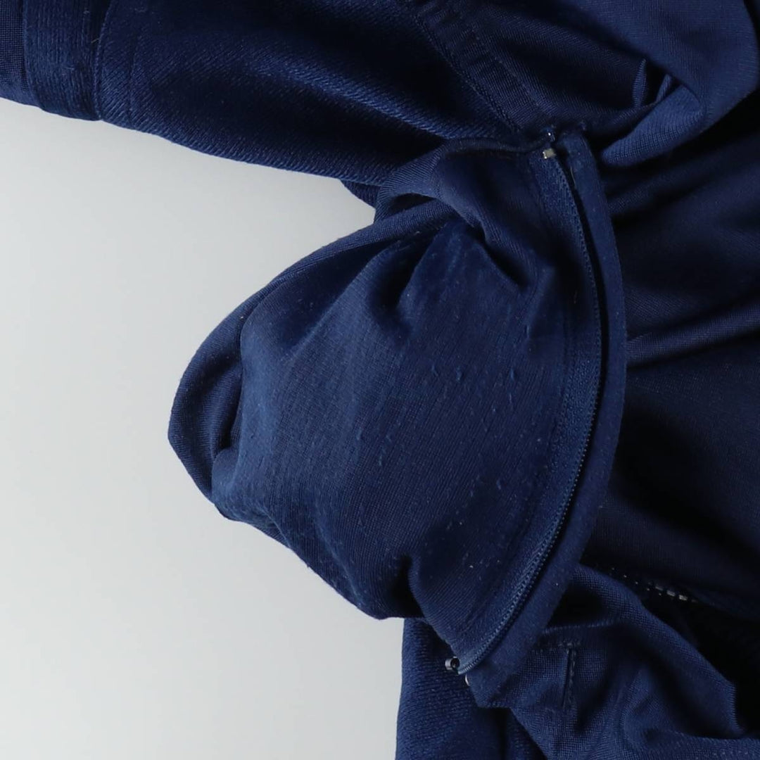 90s~00'S Adidas Jersey Track Jacket Men's XL Vintage polyester navy blue type Vintage Second Hand