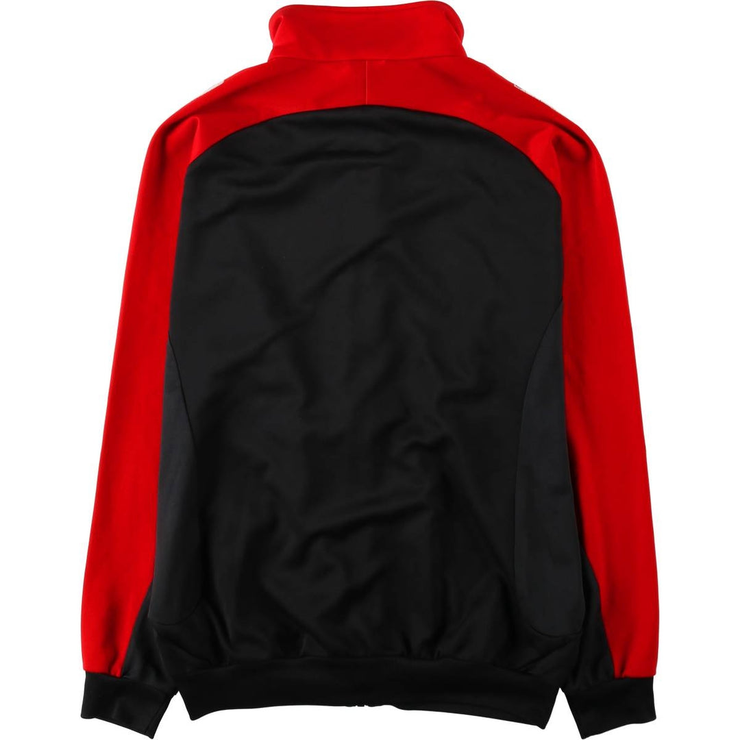00'S adidas jersey track jacket, men's size M cotton black type Vintage Second Hand