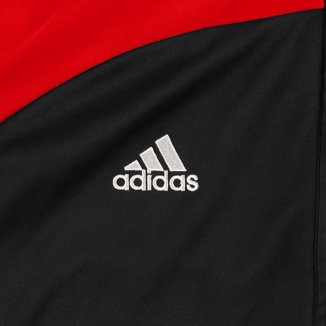 00'S adidas jersey track jacket, men's size M cotton black type Vintage Second Hand