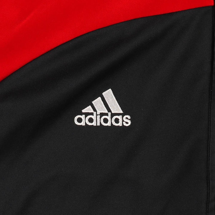 00'S adidas jersey track jacket, men's size M cotton black type Vintage Second Hand