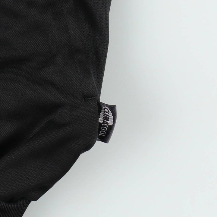 00'S adidas jersey track jacket, men's size M cotton black type Vintage Second Hand
