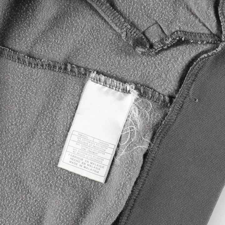 2000'S Nike Velour Track Jacket, Men's XXL equivalent. cotton gray type Vintage Second Hand