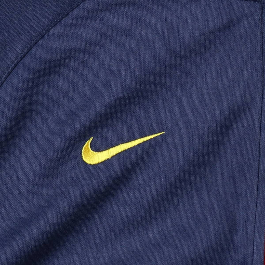 Nike LA LIGA FC BARCELONA Jersey Track Jacket Men's Size L polyester navy blue type Vintage Second Hand