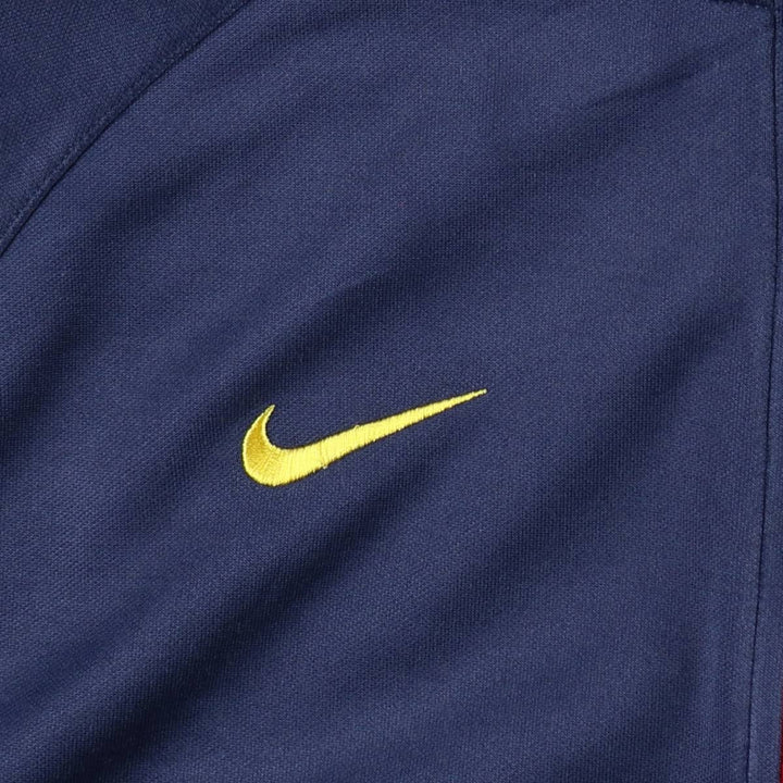 Nike LA LIGA FC BARCELONA Jersey Track Jacket Men's Size L polyester navy blue type Vintage Second Hand
