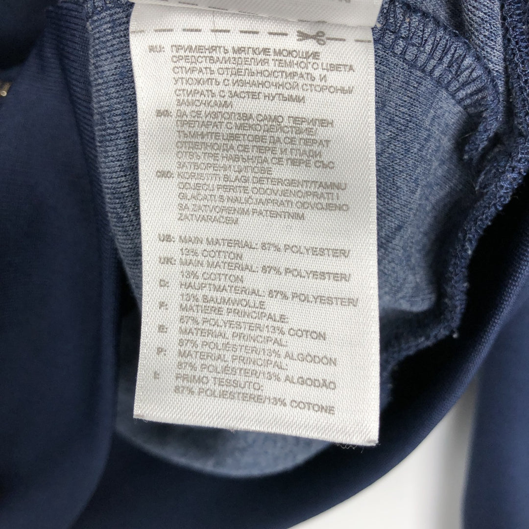 Adidas Originals Jersey Track Jacket Men's M polyester navy blue type Vintage Second Hand