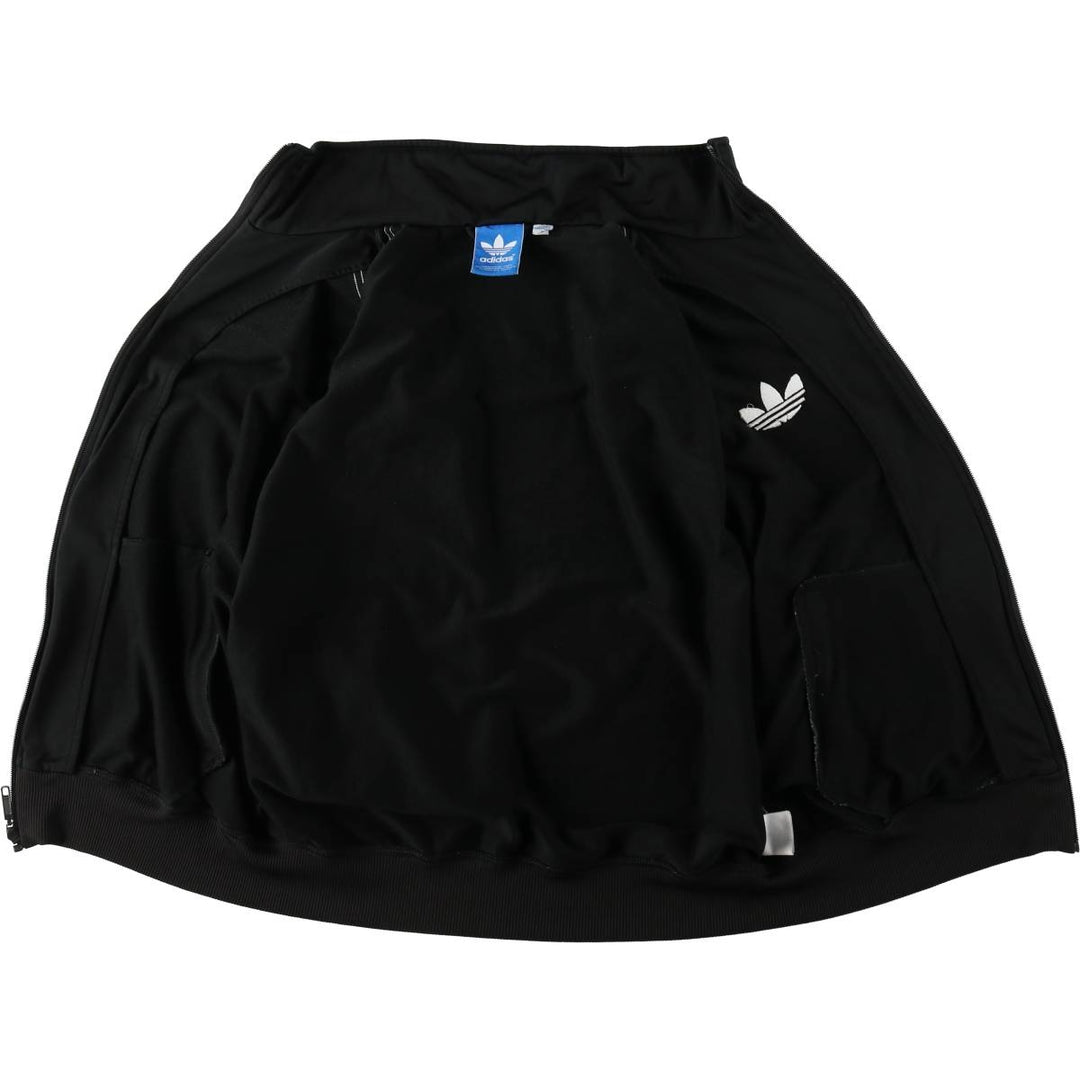Adidas Originals Jersey Track Jacket Men's M polyester black type Vintage Second Hand