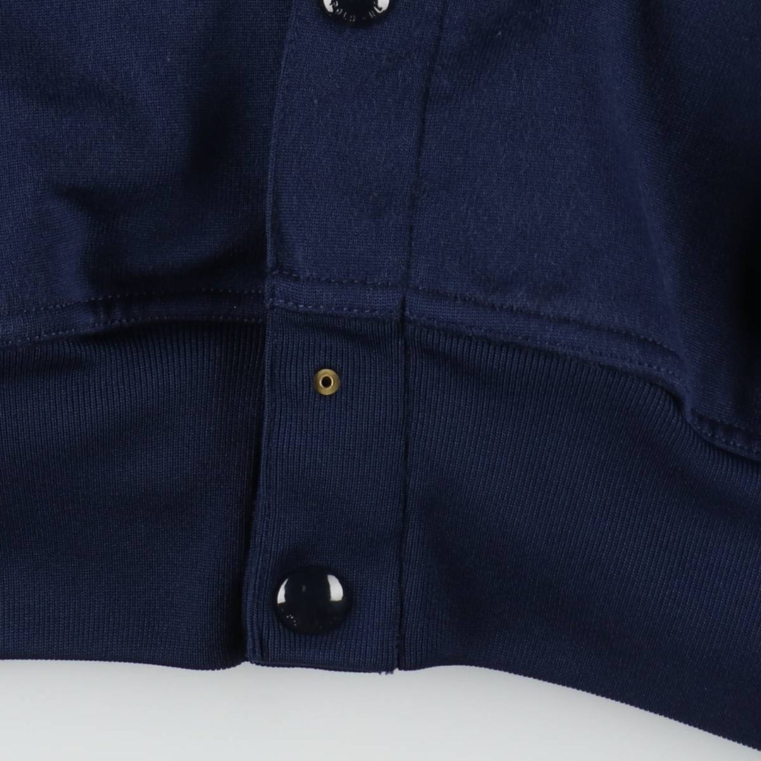 Ralph Lauren POLO SPORT Men's Track Jacket, Size L cotton navy blue type Vintage Second Hand
