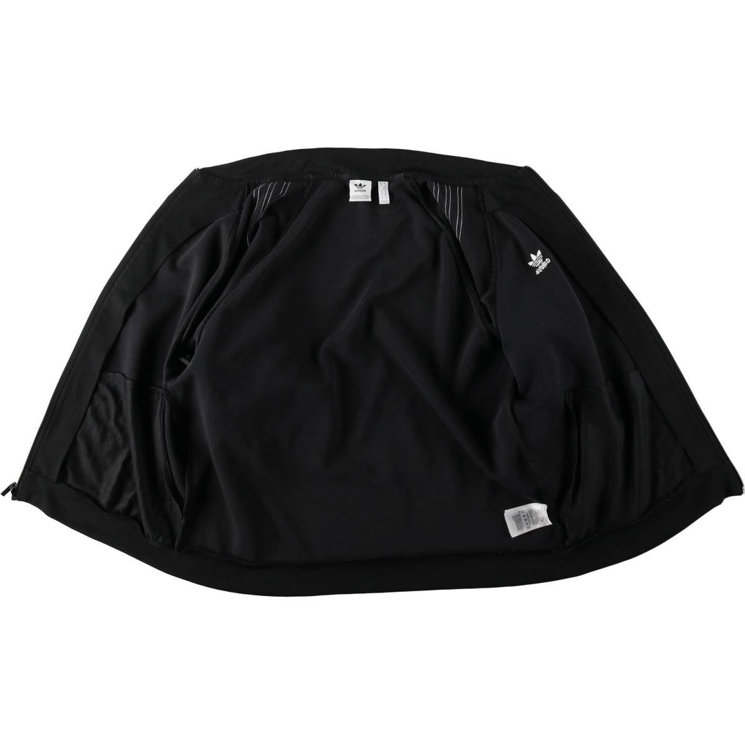 Adidas Originals Jersey Track Jacket Men's XL polyester black type Vintage Second Hand
