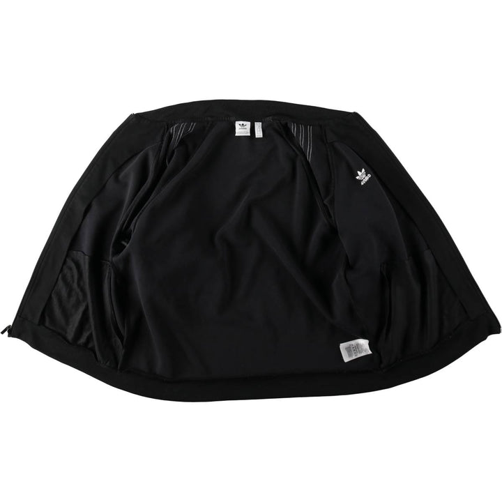 Adidas Originals Jersey Track Jacket Men's XL polyester black type Vintage Second Hand