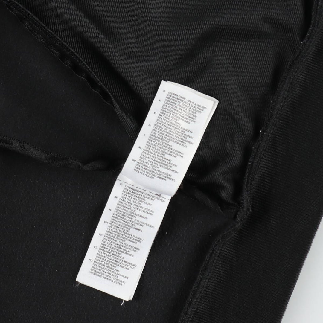 Adidas Originals Jersey Track Jacket Men's XL polyester black type Vintage Second Hand