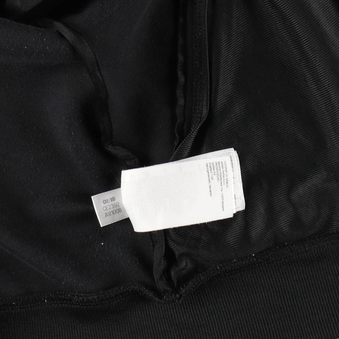 Adidas Originals Jersey Track Jacket Men's XL polyester black type Vintage Second Hand