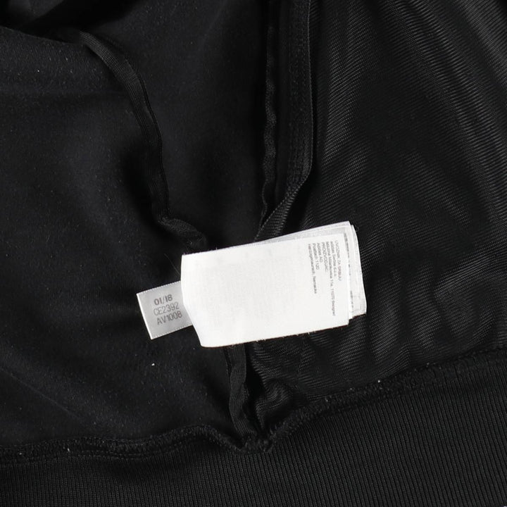 Adidas Originals Jersey Track Jacket Men's XL polyester black type Vintage Second Hand